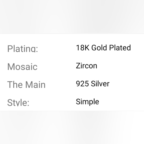 925 Sterling Silver 4mm Station CZ Zircon Necklace - Picture 5 of 6